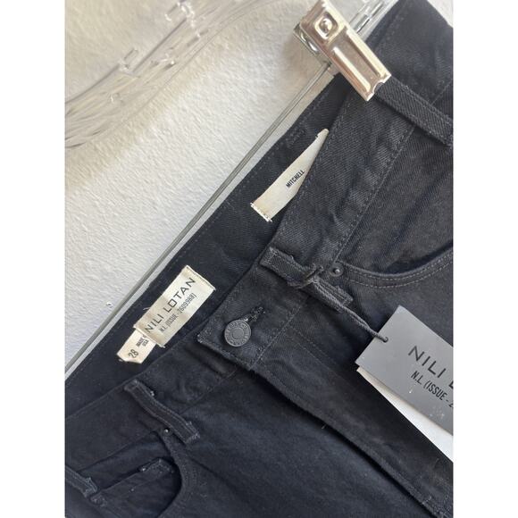 Nili Lotan Mitchell Mid Rise Relaxed Fit Jeans Size 28 NEW - Picture 5 of 8
